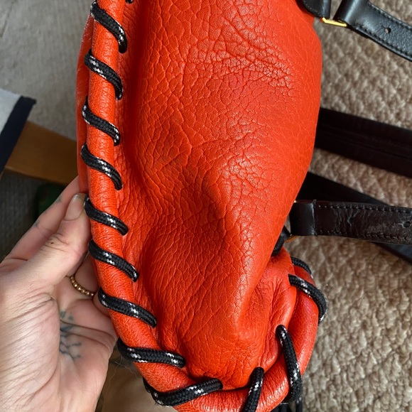 Acne Rope Backpack red leather - Picture 12 of 12